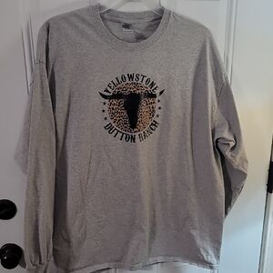 Gildan Ultra Cotton Gray Graphic TShirt